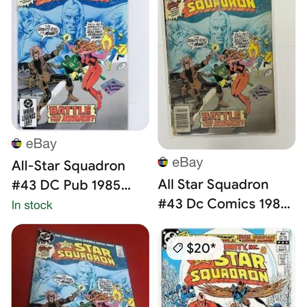 #0915+ All-Star Squadron Comic Book 3 Set - Picture 10 of 10